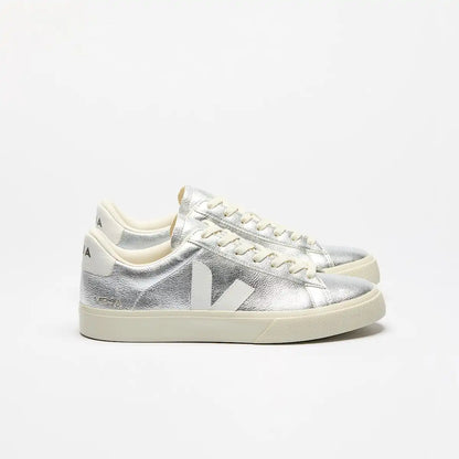 CAMPO LEATHER SILVER WHITE
