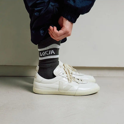PANENKA PATENT LEATHER OFF WHITE NATURAL