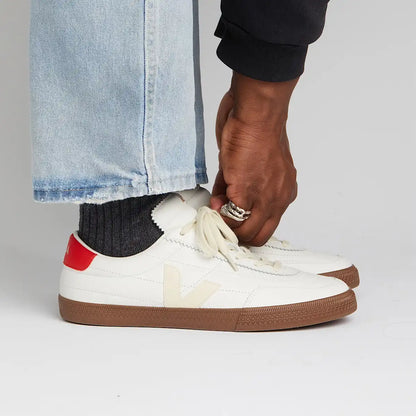 PANENKA LEATHER WHITE PIERRE PEKIN BARK