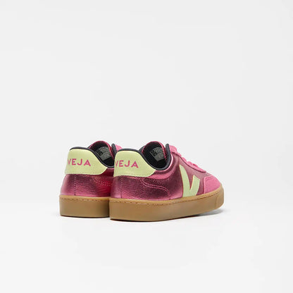 VOLLEY ELASTIC LACES LEATHER AZALEA LIMO