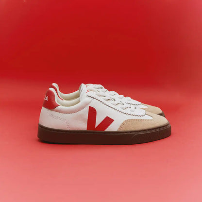 VOLLEY ELASTIC LACES LEATHER WHITE PIERRE PEKIN
