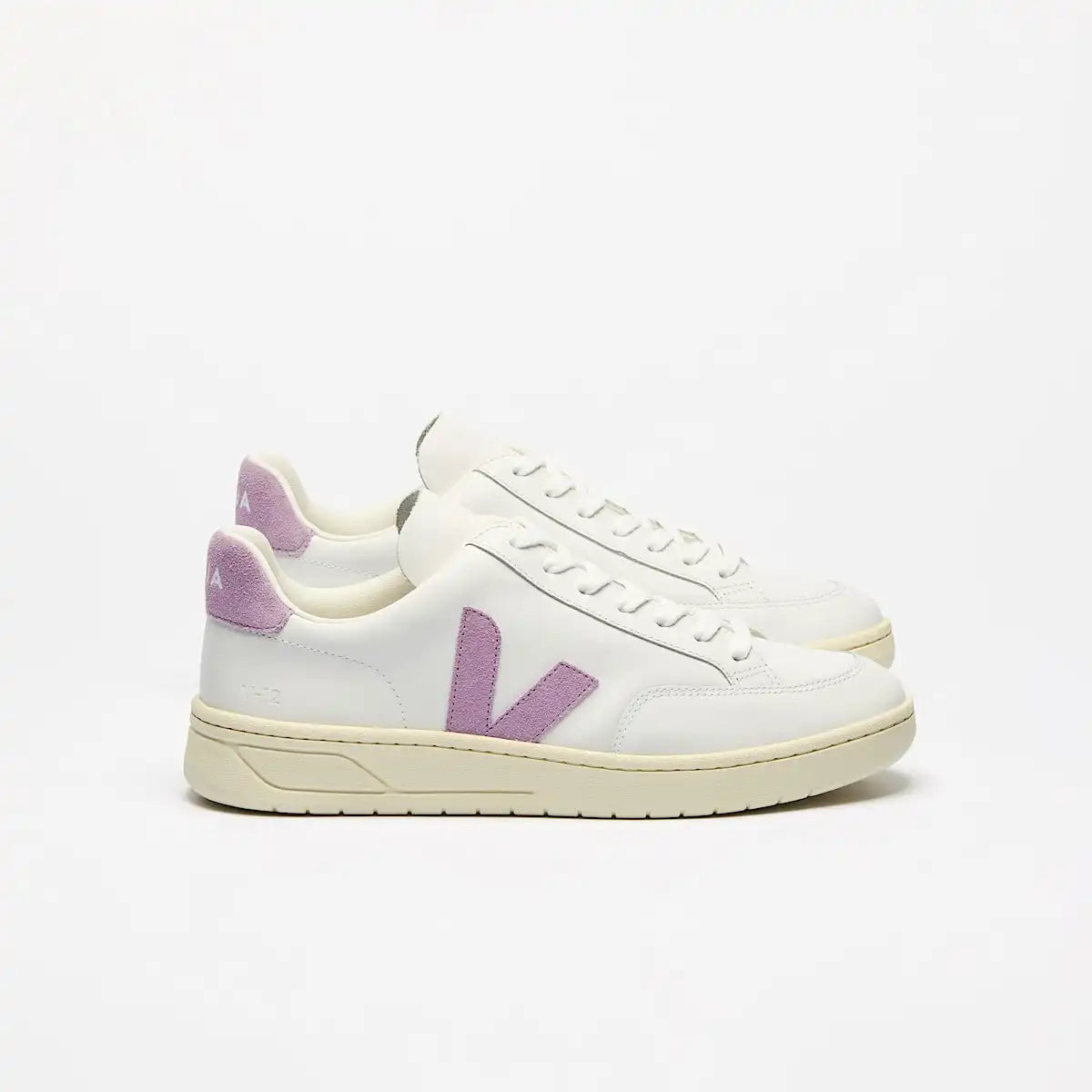 V-12 LEATHER WHITE ORCHID