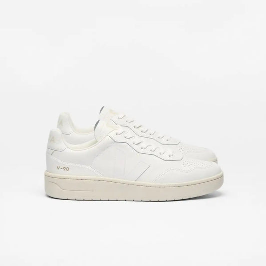 V-90 LEATHER WHITE