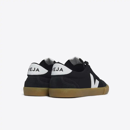 VOLLEY CANVAS BLACK WHITE NATURAL
