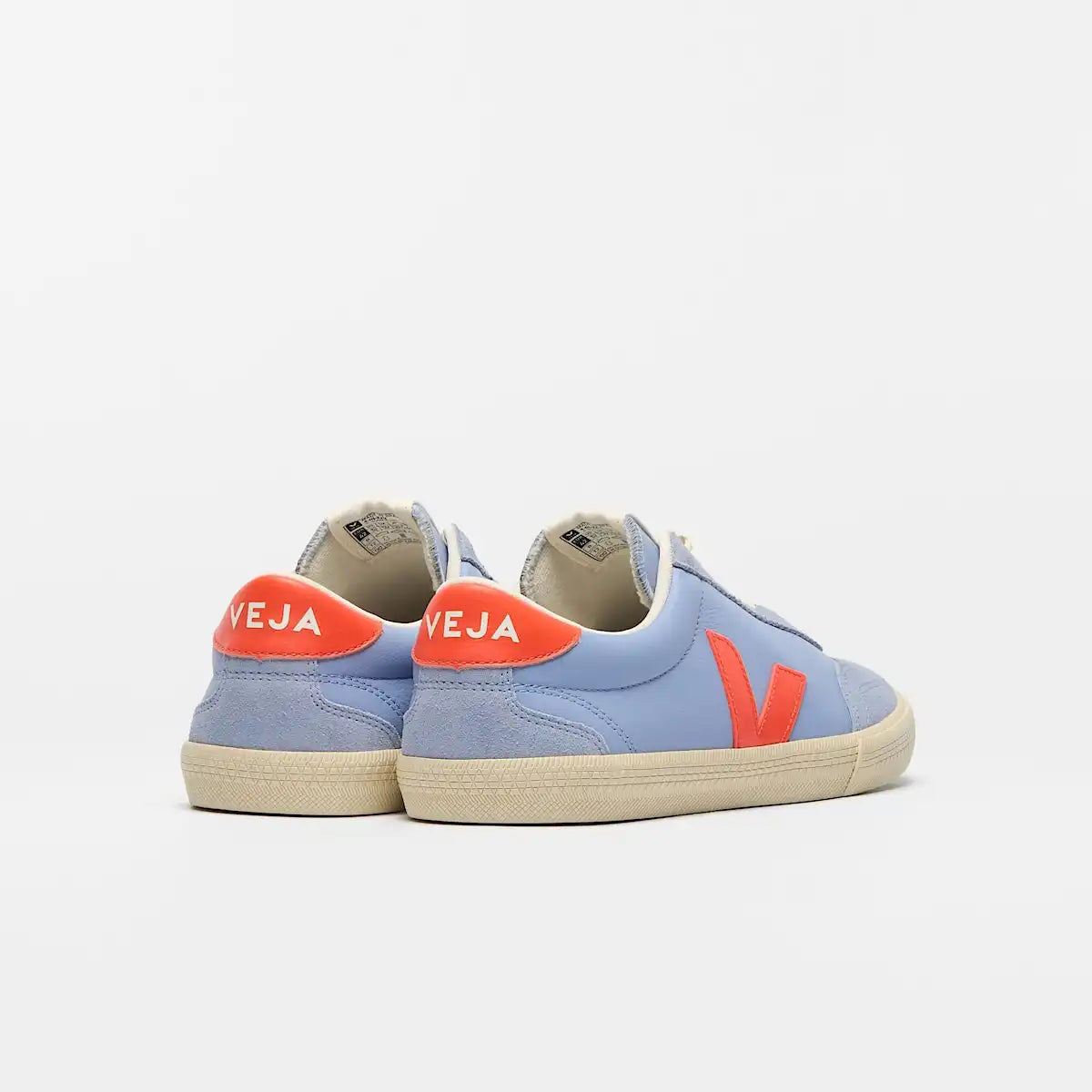 VOLLEY LEATHER OLYMPE ORANGE FLUO CALCAIRE